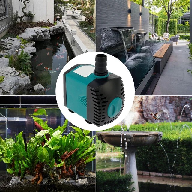 Pompa Acquario 600 L/h - Silenziosa Con Ugelli Per Fontane E Laghetti - Foto 8