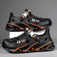 Sandales d'extérieur pour hommes, pantoufles de Sport, diapositives de plage, sabots respirants, chaussures de jardin décontractées, antidérapantes, sandales d'extérieur pour randonnée 1