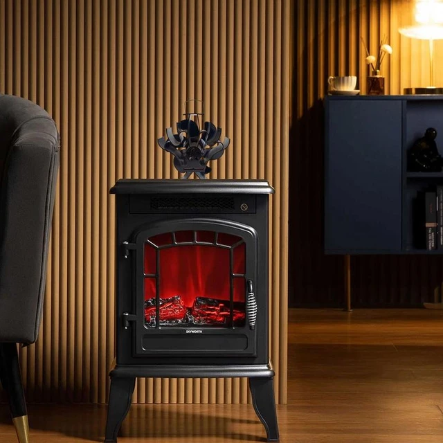Stove Fans Heat Powered Fireplace Fan For Warm Air Air Circulating  Accessories For Wood Burning Stove Pellet Stove Heater - AliExpress