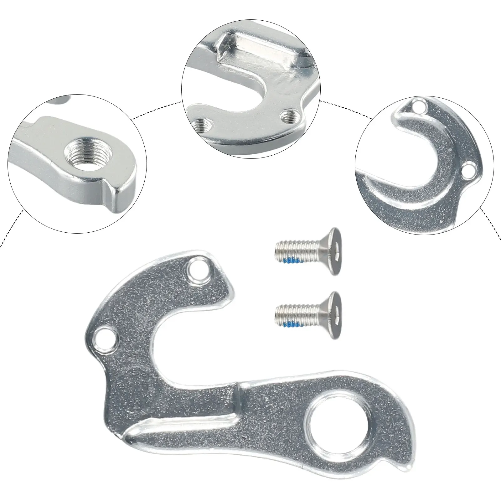 Description Picture 5 of itemBike Rear Mech Derailleur Gear Hanger for Cube, Made of Sturdy Aluminum Alloy, for 1 0 2 0 5 0 6 0 Bicycles