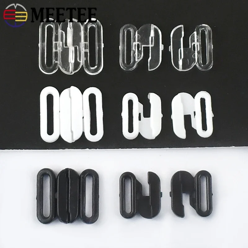 15mm High Quality Nylon Plastic Lingerie Clasp Buckle Bra Clips Plastic Bra Front  Closure - China Swimwear Metal Accessories and Front Closure Buckle price