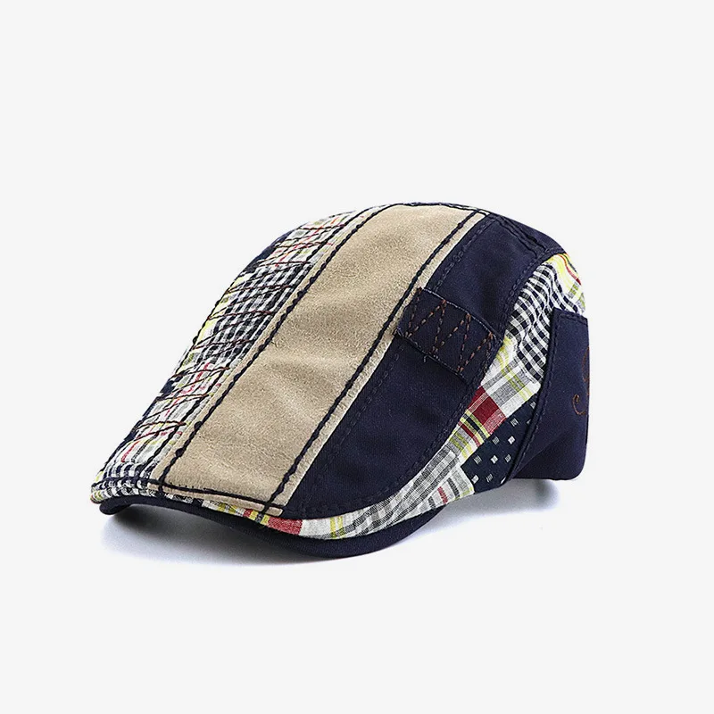 Unisex Beret Hats For Men Women Cotton Leisure Visor Spring Summer Sun hat Flat Berets Cap Casquette Gorras Planas