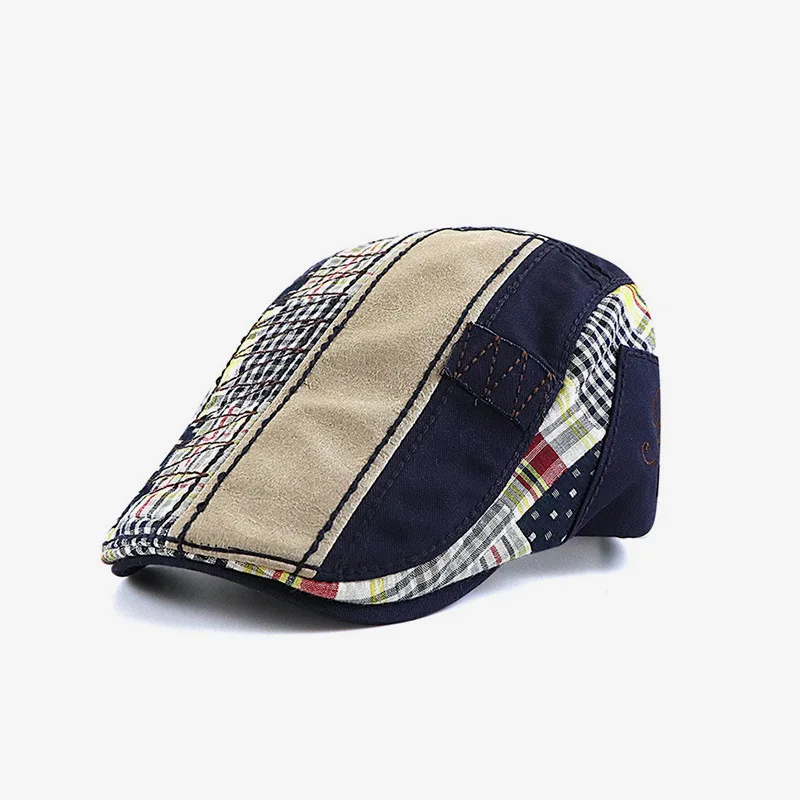 Unisex Beret Hats Men Women Cotton Leisure Visor Spring Summer Sun hat Flat Berets Cap Casquette Gorras Planas