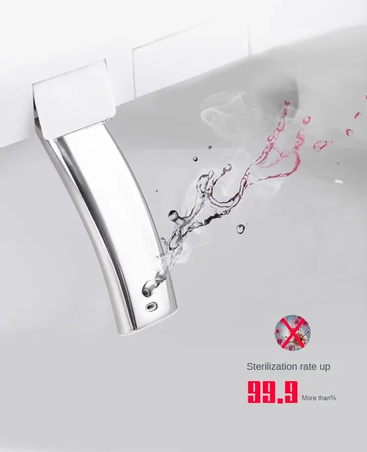 Description Picture 6 of itemSmart toilet lid home automatic flip flocked cover to heating toilet ring rinse the hot warm air electric seat circle