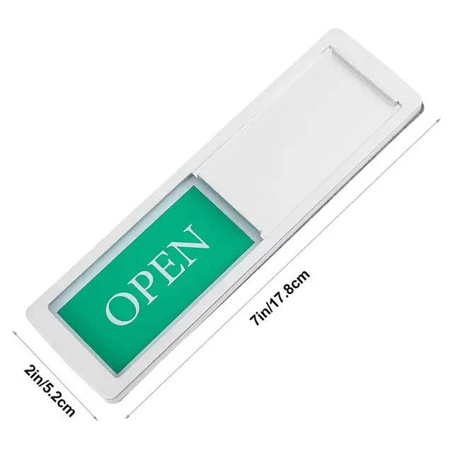 사생활 보호를 위한 필수 도구: 오픈/클로즈 간판