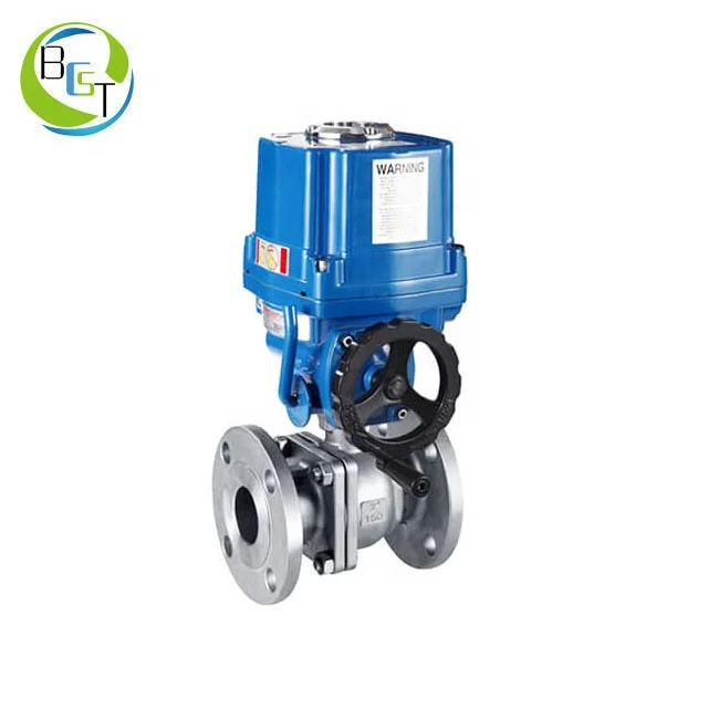 

Electric Actuated Ball Valve with Explosion Proof Actuator