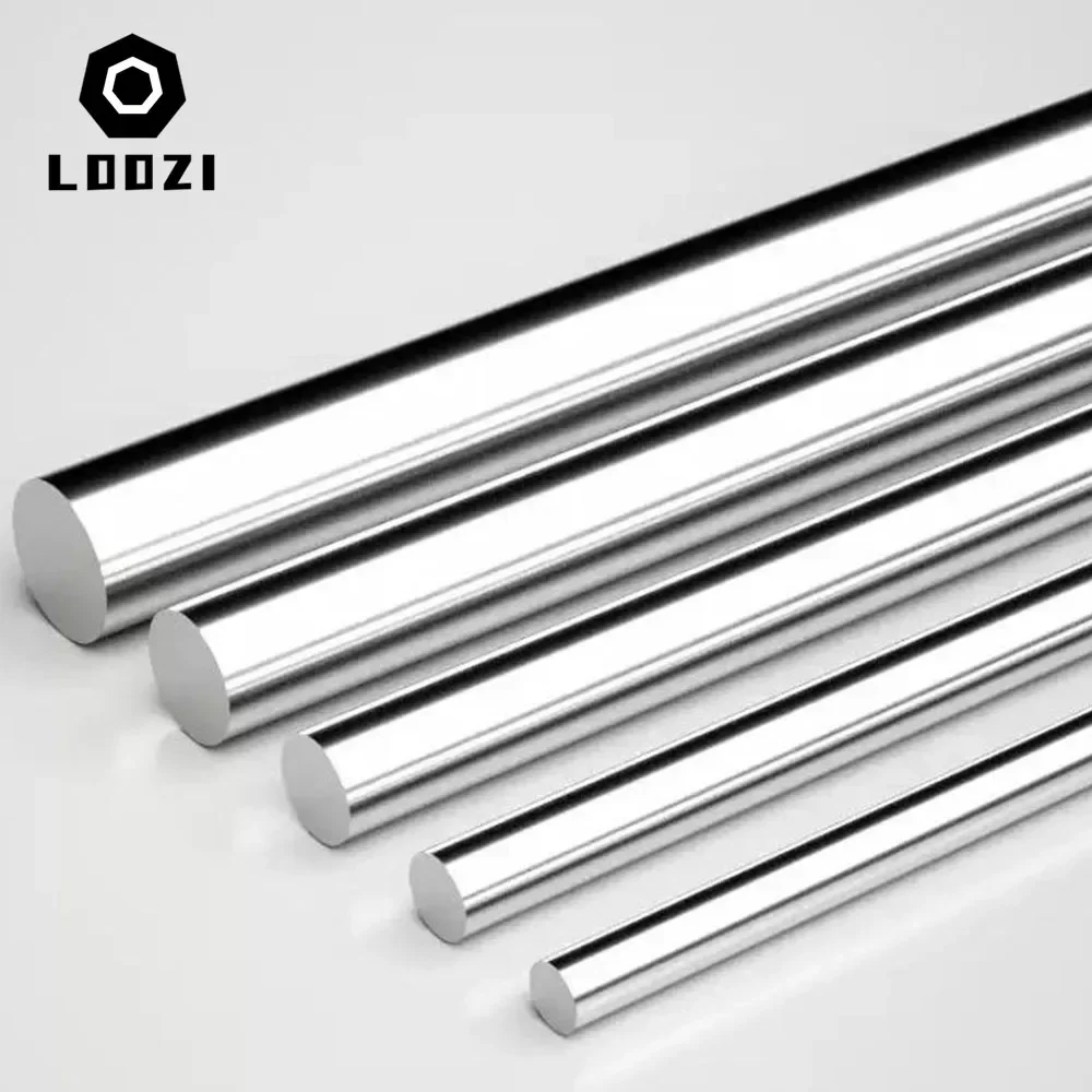 Steel Round Rod 1pcs 100/200/300/400/500mm 304 Stainless Steel Rod Dia 3/4/4.5/5/5.5/6/6.5mm For DIY Craft Model Car