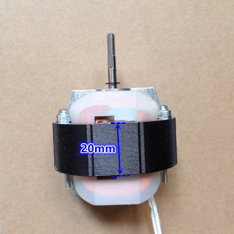 Professional Exhaust Fan Micro-shield Asynchronous Motor Replacement for Heater YJ58-20 Fan Motor Accessories