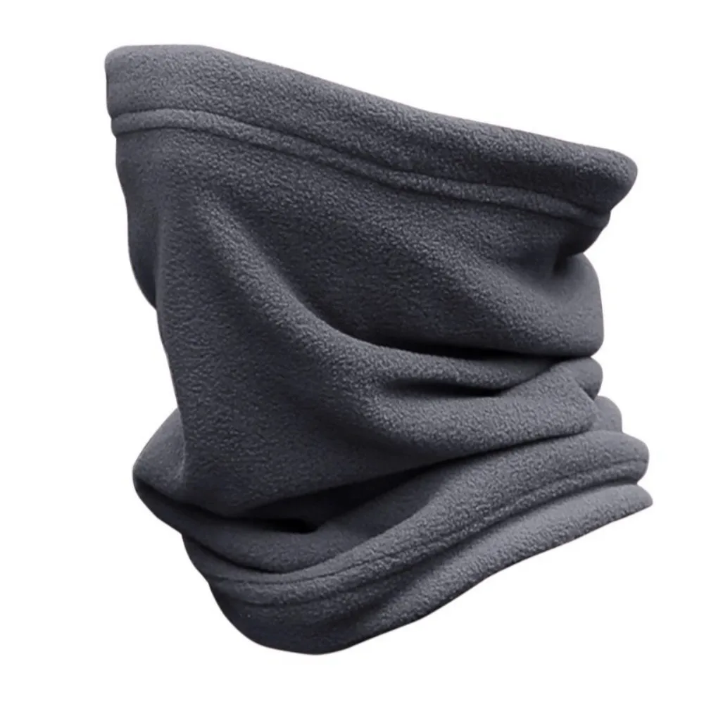 Polar Fleece Unisex Windproof Scarf for Outdoor Sports