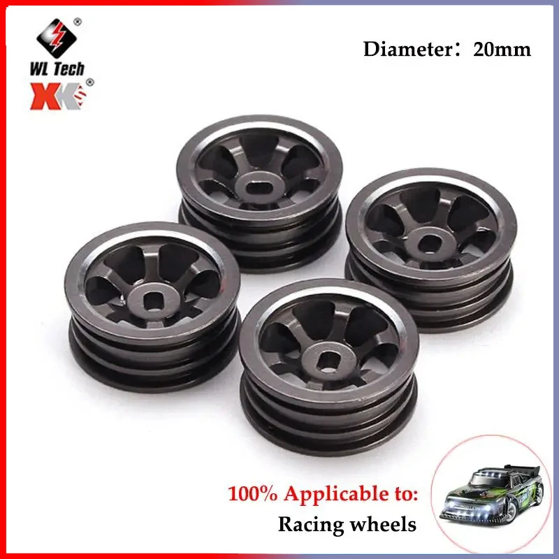 4PCS/lot 27mm Hex Monster Truck Wheel Tires for Wltoys 284131 K969 K989 1/28 Off Road RC Car Upgrade Parts K989-53 Trx4