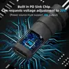 USB C Female to DC Power Adapter for Starlink Mini PD 100W Type C Charge Extension Adapter with Outdoor Waterproof DC Barrel 4
