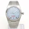 40MM Arabic Blue Dial Mens Watch Automatic Sapphire Wristwatch NH35 Movement Date Steel Strap Waterproof Automatic Watch Men 2
