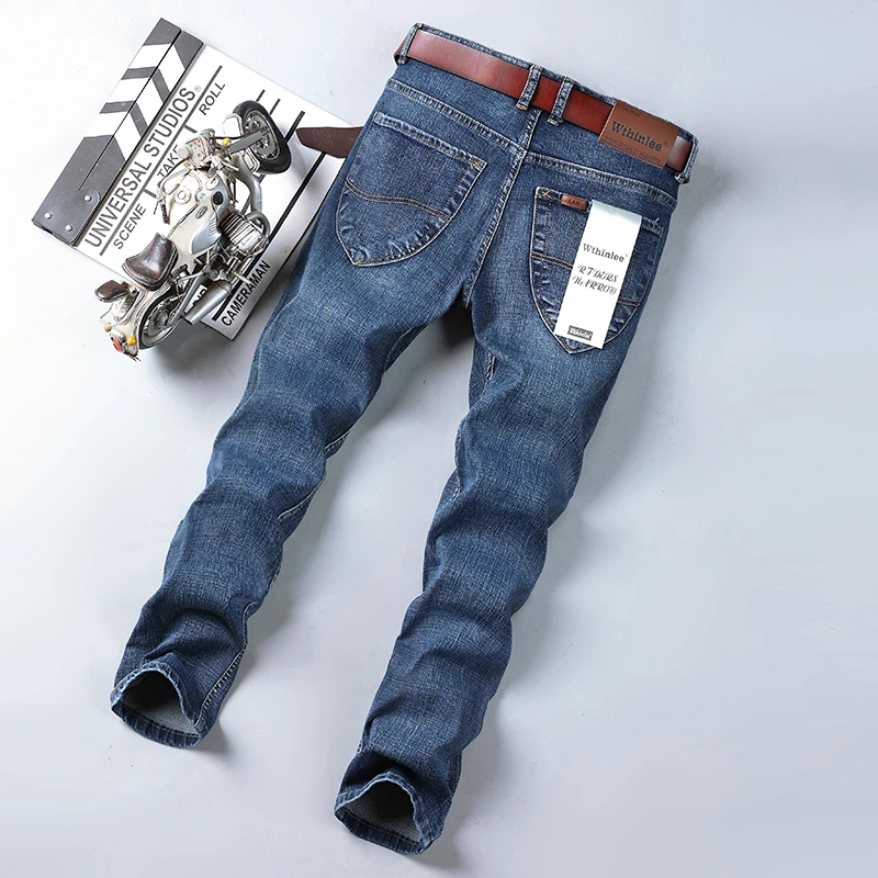 Men Jeans Stretch Denim Trousers