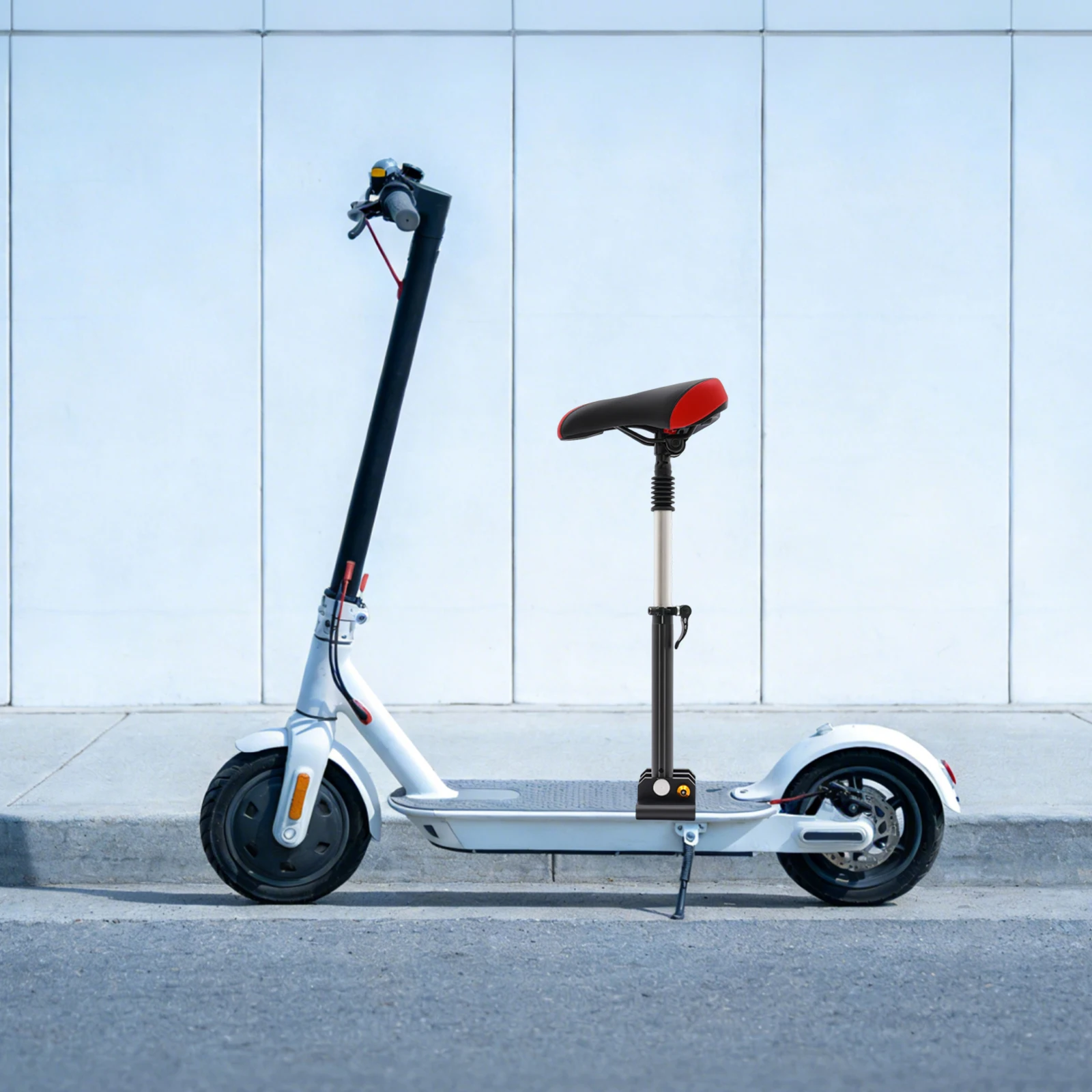 Electric Scooter Seat Adjustable Height 17.71-25.6in Scooter Seat PU Cushion Saddle Seats Part for Xiaomi M365 Xiaomi M365 Pro