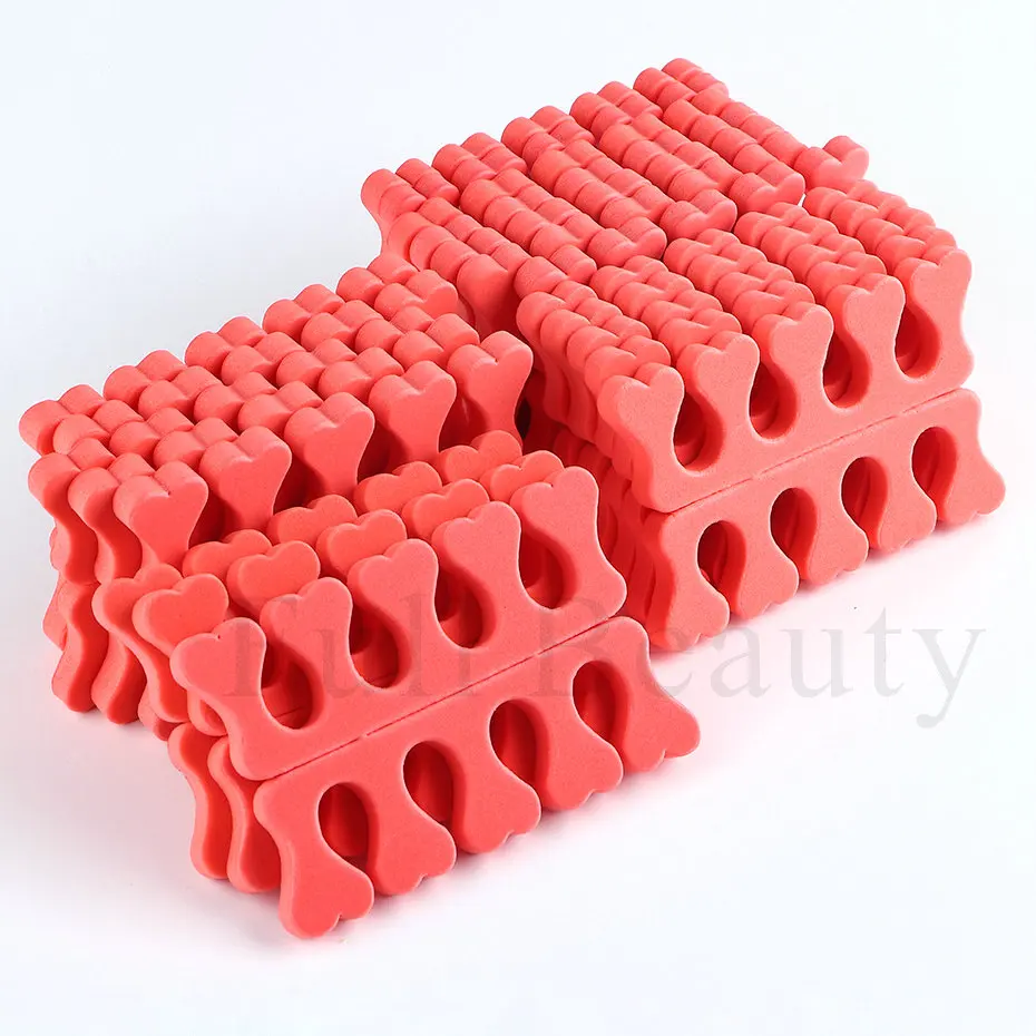 Soft Sponge Toe Separators Flexible Fingers Foots Divider Gel UV Polish Coating Painting Nail Art Tools Accessories