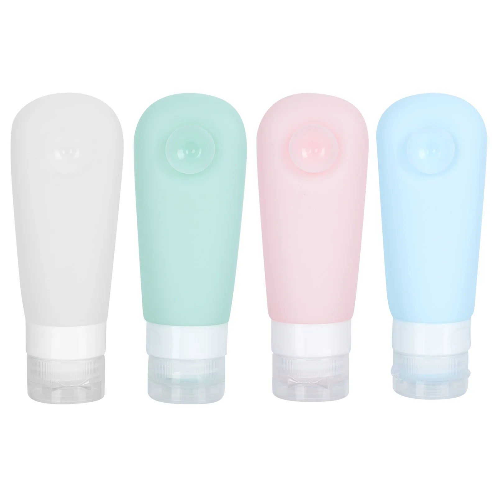 

4PCS Empty Skin Care Products Sub Bottle Outdoor Travel Lotion Sub Bottle Reusable Small Sub-Packing Bottle For Home Trip Travel