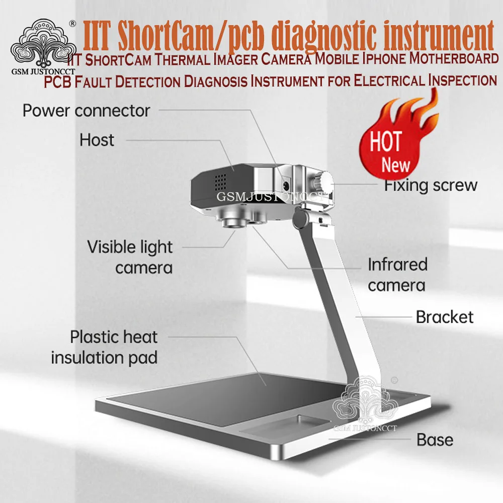 Langchi Supercam Thermal Camera Pcb Troubleshoot Motherboard Repair