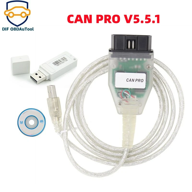 Cavo Diagnostico Obd2 Per Vag Can Pro V5.5.1 Con Chip Ftdi Ft245Rl Supporto Usb Vcp Can Bus Uds K Line Funziona Per Audi/Vw