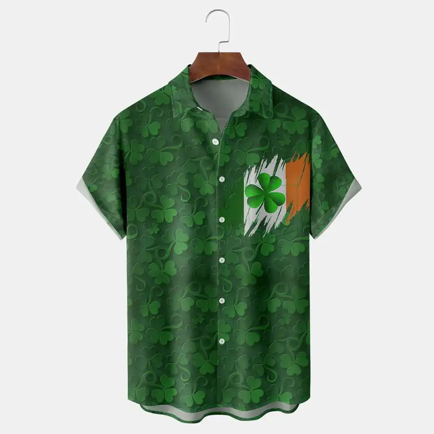 

St. Patrick's Day Shirt men-s-top Q3