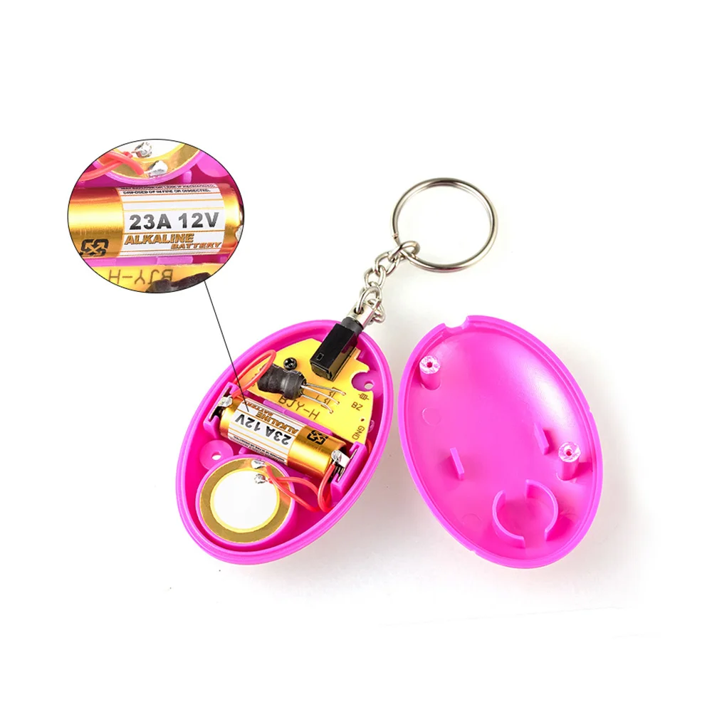 Allarme Portachiavi 120dB – Allarme Personale Autodifesa Con Sirena Forte, Per Donne, Bambini E Anziani