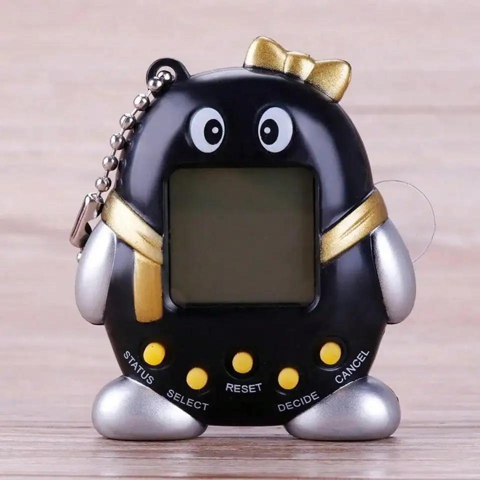 Penguin-Type Handheld Electronic Pet Game Console 168-in-1 Classic Mini Virtual Development Game Tamagotchi Toys For Kids 5