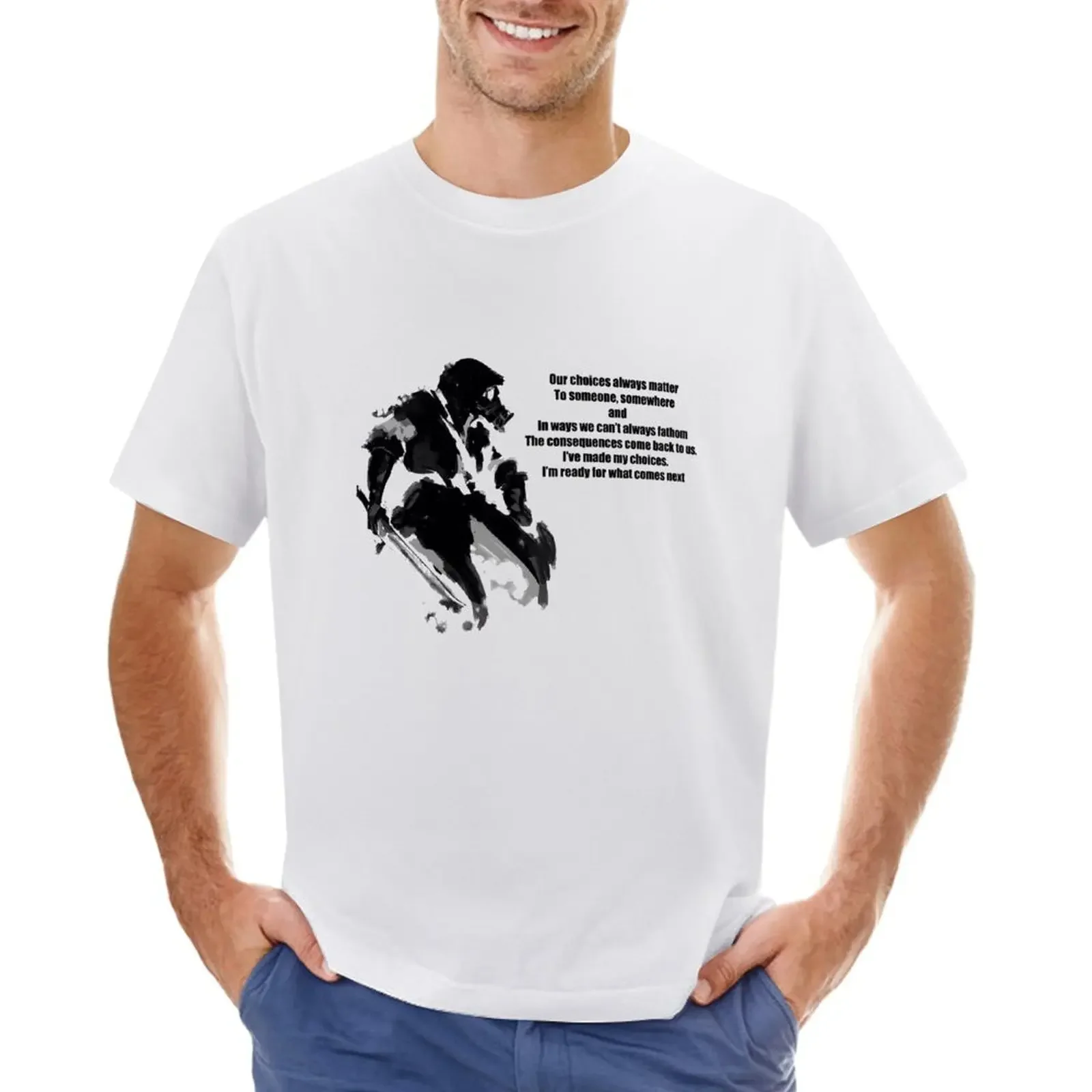 Disonfied: T-Shirt Whaler Smoke Summer Top Customs Progetta Le Tue Magliette Grandi E Alte Da Uomo