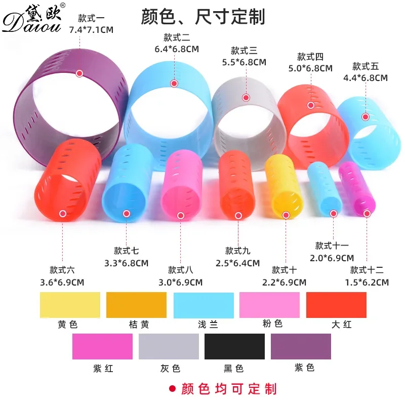 6Pcs Bangs Hair Root Fluffy Lazy Hair Clips Top Styling Hairpins Rollers Bangs Curling Barrel Clips Curlers Tools