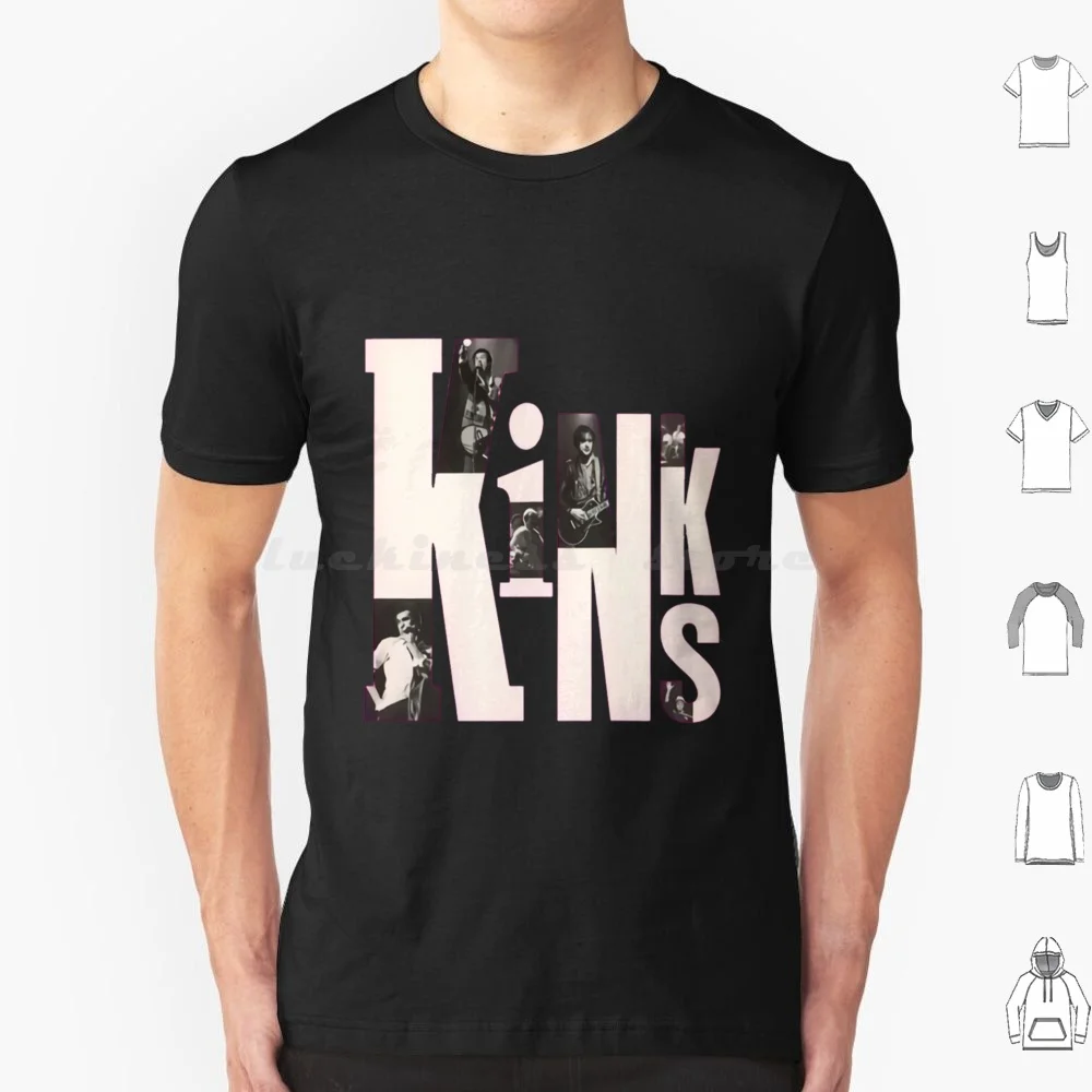 

Оригинальная футболка с изображением английской рок-группы The Kinks, хлопковая футболка для мужчин и женщин, с принтом «сделай сам», с изображением Kinks, с логотипом Kinks, The Kinks Stuff The Kinks