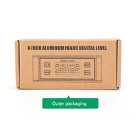 High-precision LCD Magnetic Digital Protractor Inclinometer Level Box Waterproof Angle Meter Finder 0~360 Degree V-Groove 2