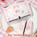 For Switch Oled Pink