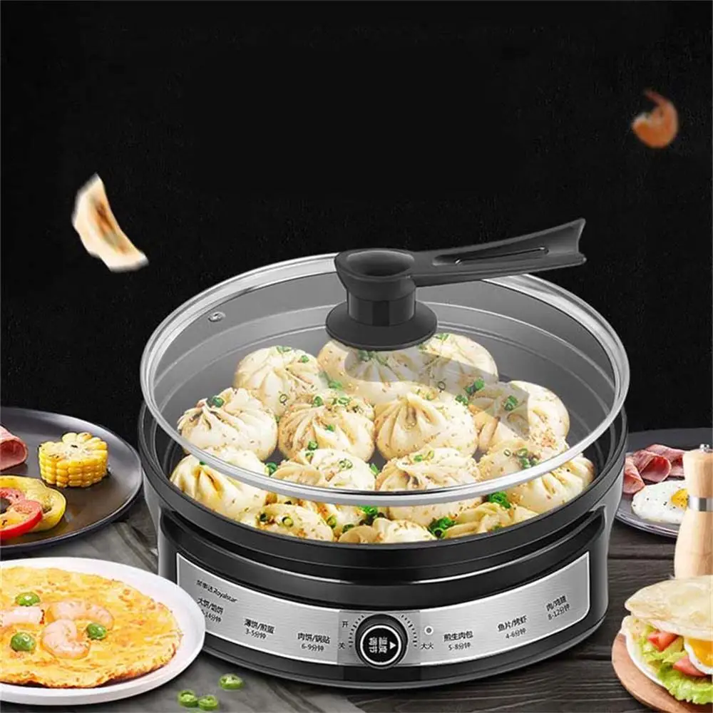 

Multifunctional electric cake pan, household frying machine, commercial non stick pan, smokeless pancake machine