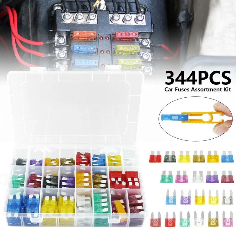 50PCS Auto Sicherungen Auto Klinge Typ Sicherung Set Lkw für