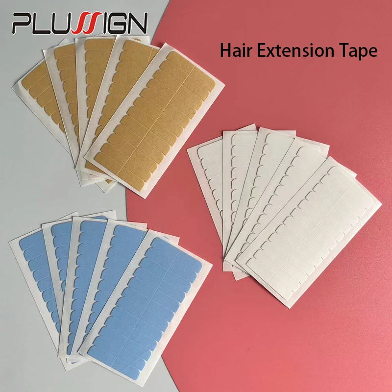 Hair System Tape Invisible Wig Glue Adhesive Materials Double Sided Tape For Lace Front Toupee 5/10Sheets Hair Extension Tape