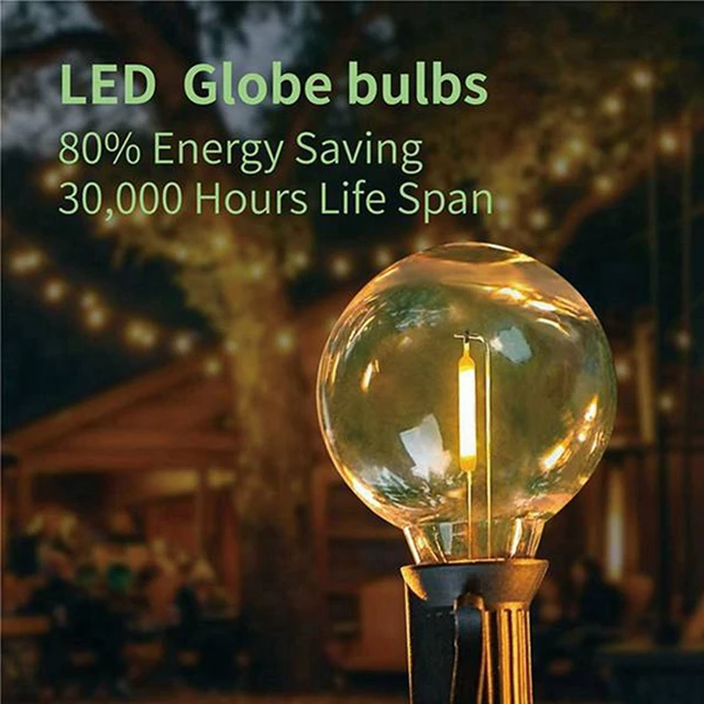 G40 LED Smooth Opaque Bulb – Modern Display