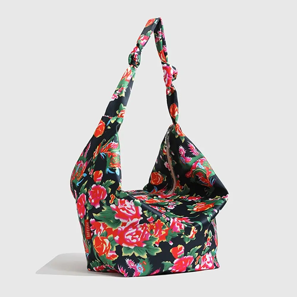 

Travel Fanny Pack Tote Bag Fashion Lightweight Northeastern Big Flower Sling Backpack Crossbody Bags