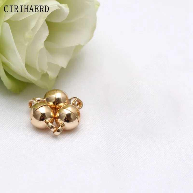 Magnetic Clasp MINI 6mm Gold Plate