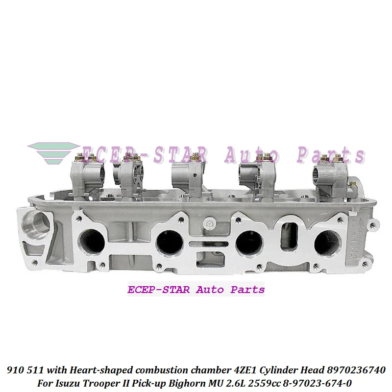 910 511 8970236740 4ZE1 Cylinder head or 910 512 For ISUZU
