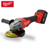 Milwaukee M18 Battery 125mm M14 Brushless Angle Grinder Polishing Cutting Machine Cordless Electric Angle Grinder Power Tool 1