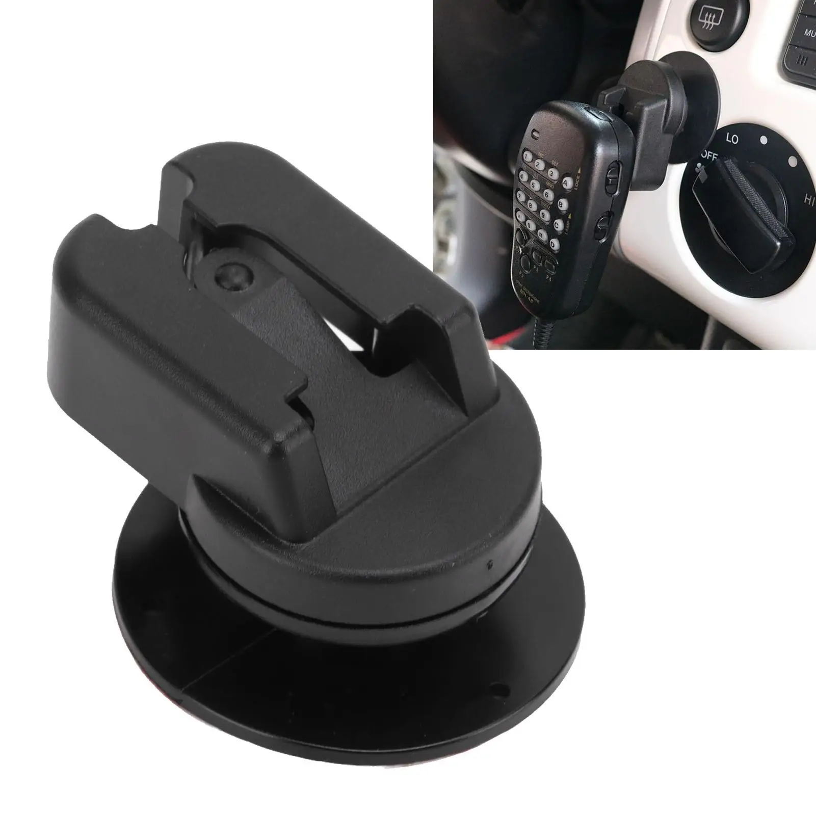 Car Radio Microphone Holder Mic Clip Replacement for yaesu FTM6000R 300DR 7900R 100DR D9000