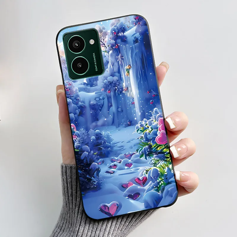 Cute Cartoon Soft Silicone Phone Case - Protective & Durable Cover