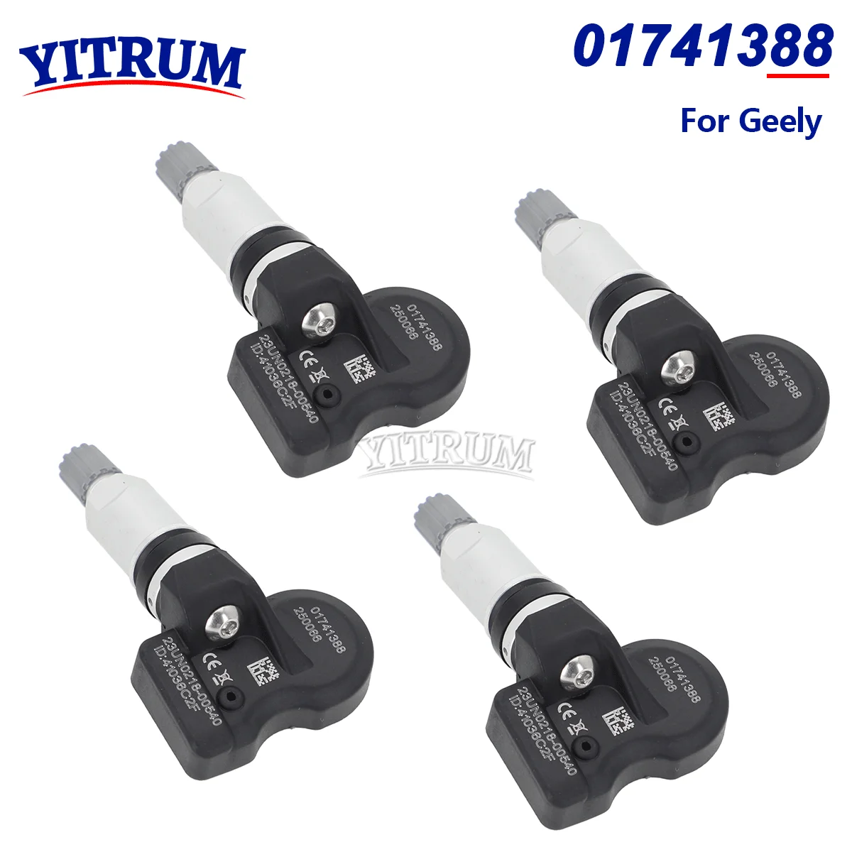

Датчик давления в шинах 01741388 TPMS для Geely BINYUE 2019-2022 EMGRAND 2019/06-2020 BINRUI 2018-2019 BINRAY 2018-2022 1017041388