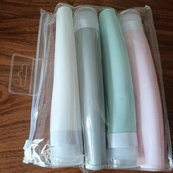 Portable 150ml Leak - Proof Travel Toiletry Bottles - BPA - Free Refillable Containers for Shampoo and Conditioner (4packs)