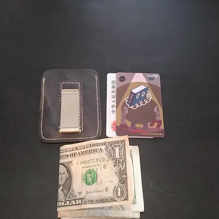 10 Pack Stainless Steel Money Clips – Slim Credit Card Holder, 1.97x0.79 Inches, Minimalist Front Pocket Wallet For Cash & Cards