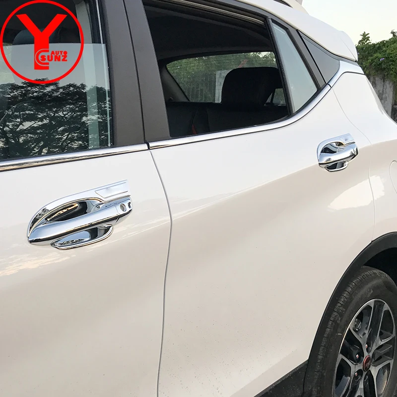 ڵ ̵  ڵ Ŀ ڵ  SOUEAST DX3 2016 2017 2018 Chromium Car Styling Hand Bowl Protector YCSUNZ