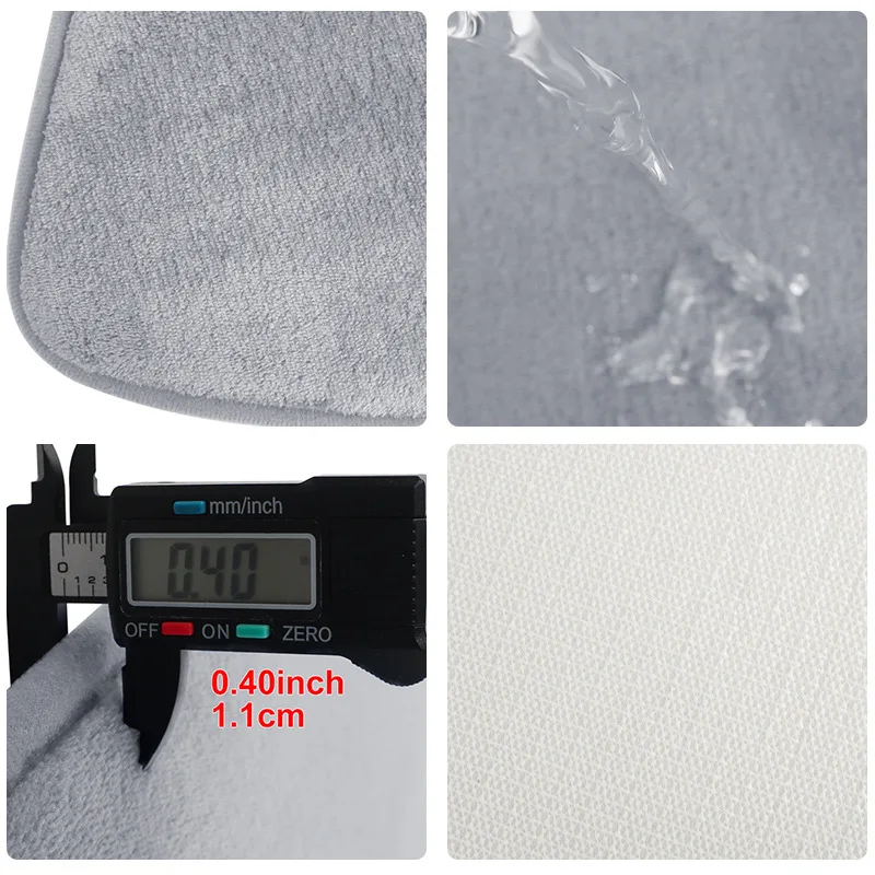 2025 Solid Color Flannel Bath Mat PVC Bottom Curved Fan-shaped Floor Mats High Quality Soft Absorbent Non-slip Mat for Bathroom