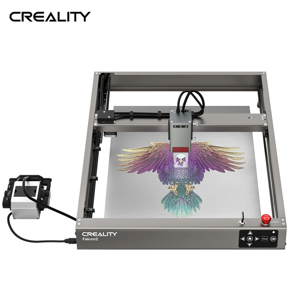 

22W Creality Falcon2 Laser Engraver 25000MM/Min Ultra-Fast Integrated Air Assist Cutting CNC Carving Machine Cut 15mm Wood