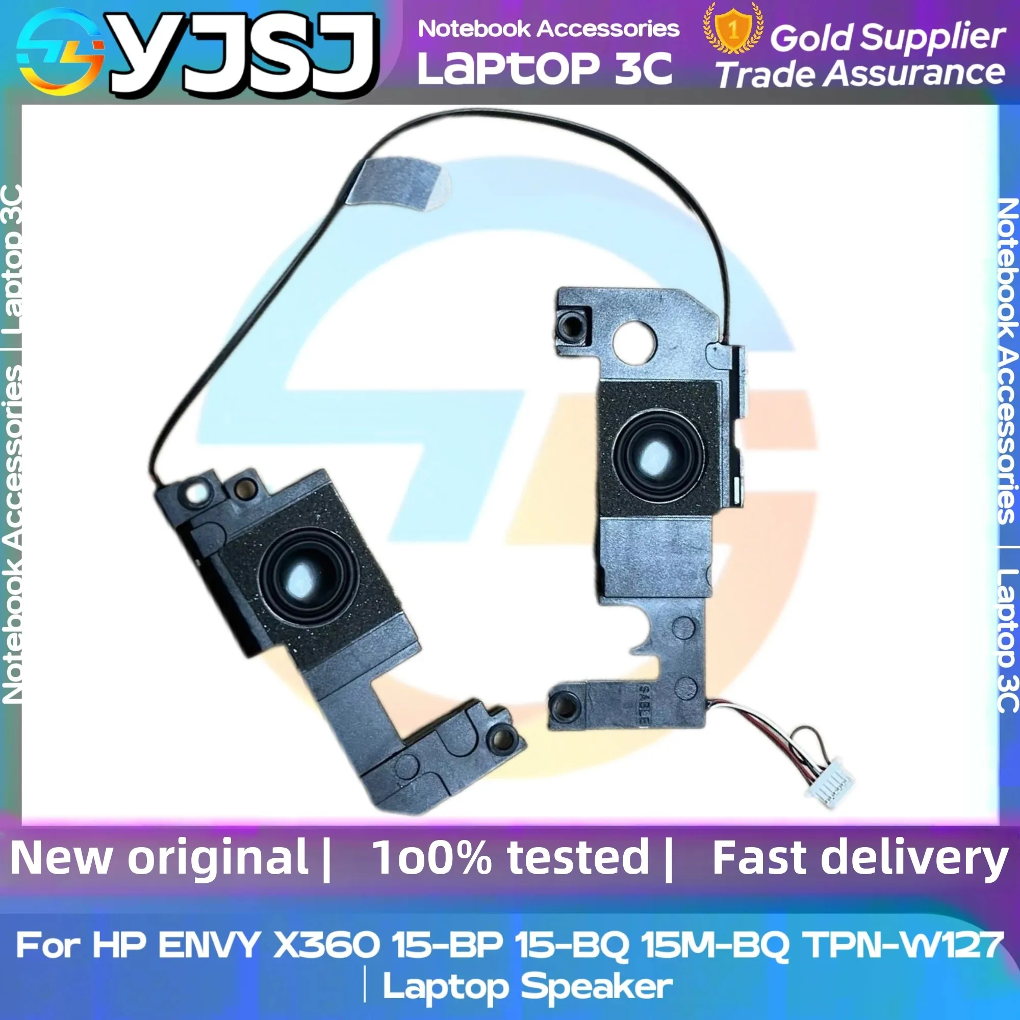 New GENUINE Original Laptop Speaker For HP ENVY X360 15-BP 15-BQ 15M-BQ TPN-W127 built-in speaker horn audio