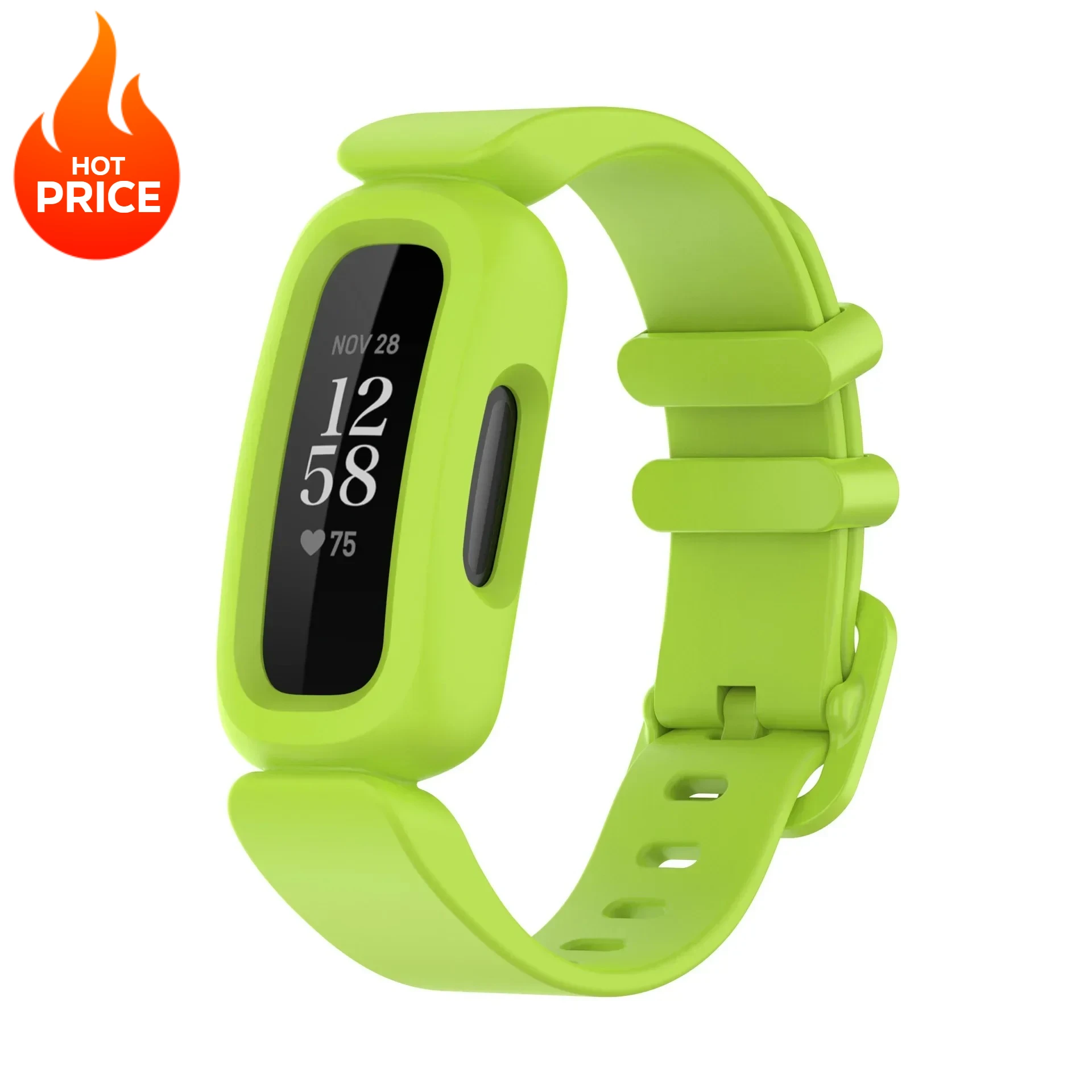 Soft Silicone Replacement Wristband for Kids - New Strap for Fitness Tracker Watches