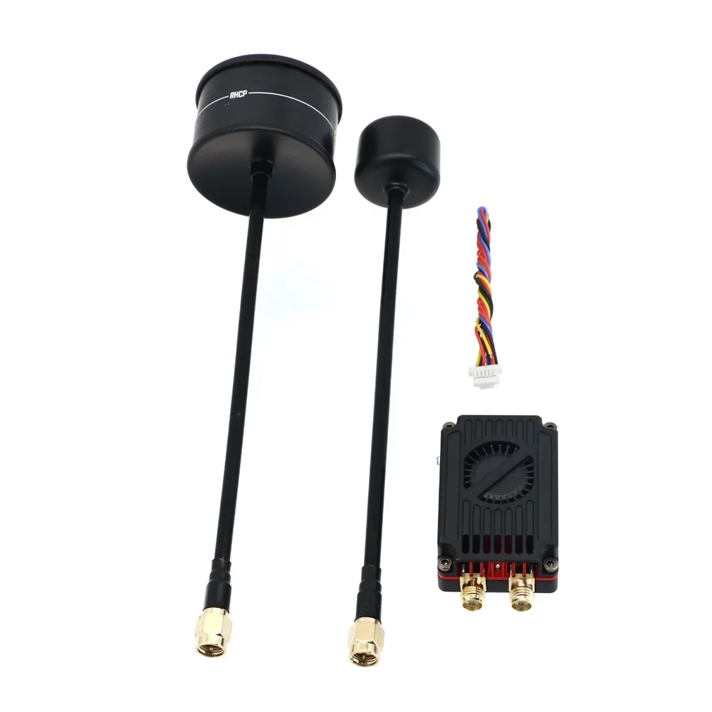 Émetteur vidéo VTX 2.5W/4W pour FPV, vue des boutons de sélection de fréquence