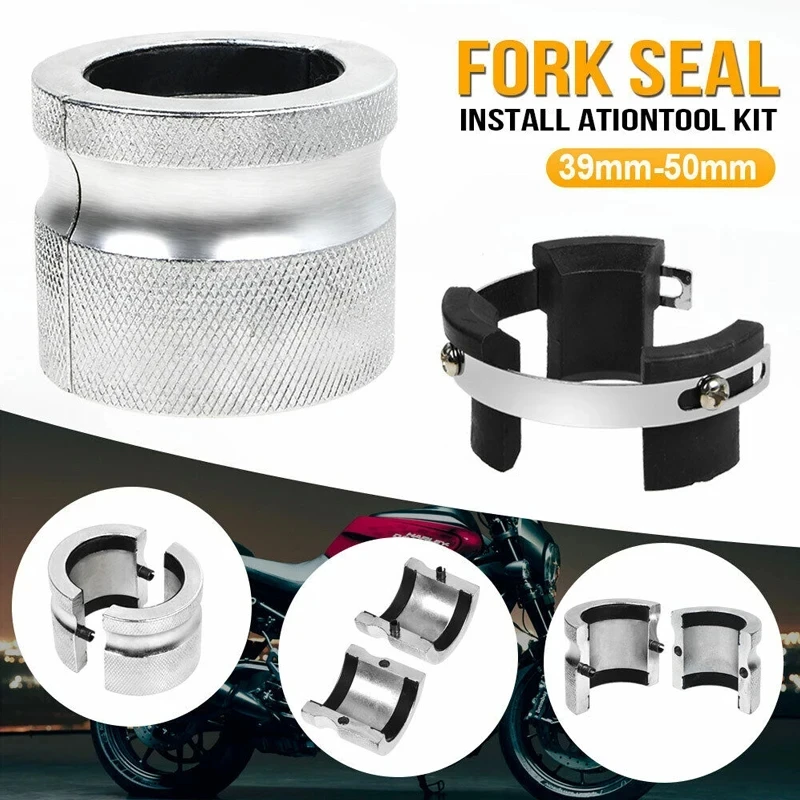 39mm-50mm Motorcycle Fork Seal Driver Tool Adjustable handheld removal Oil Seals Install Tool Accessories Universal